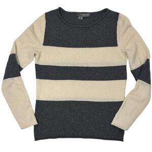360Sweater Cashmere Color block Sweater